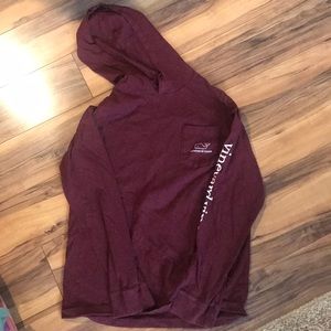 Vineyard vines long sleeve hooded T-shirt